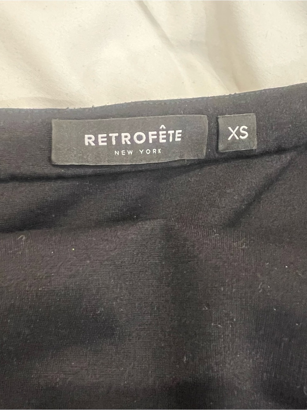 Retrofete Regina Dress in Black Size XS - Picture 3 of 4